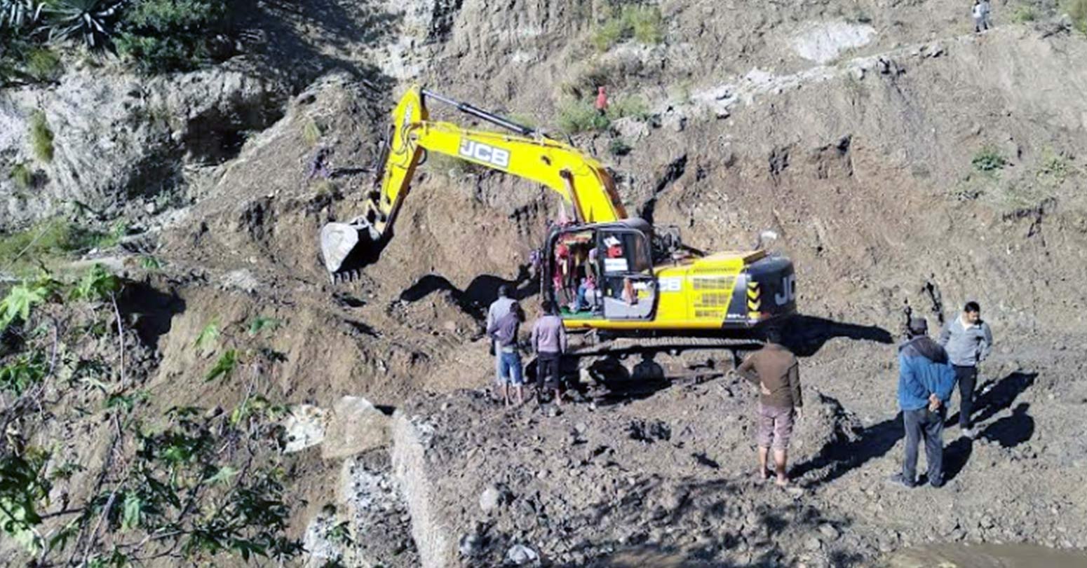 कर्णाली करिडोरको कालिकोट खण्ड अवरुद्ध