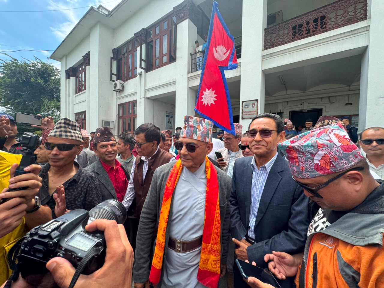दुर्गा प्रसाईंबिनै धवलले दर्ता गरे ‘जय नेपाल पार्टी’, चुनाव चिह्न ‘त्रिभुज’