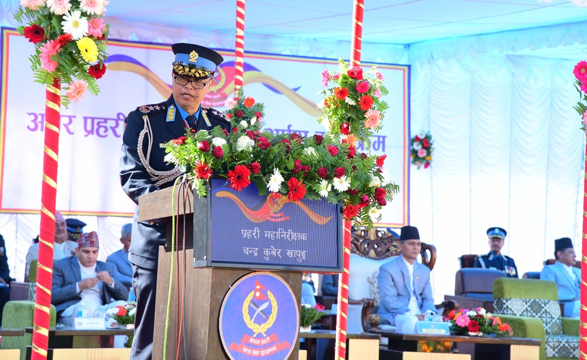 जेनजी पुस्ताको आन्दोलनबाट देशले अकल्पनीय क्षति व्यहोर्नुपर्‍यो : प्रहरी महानिरीक्षक खापुङ