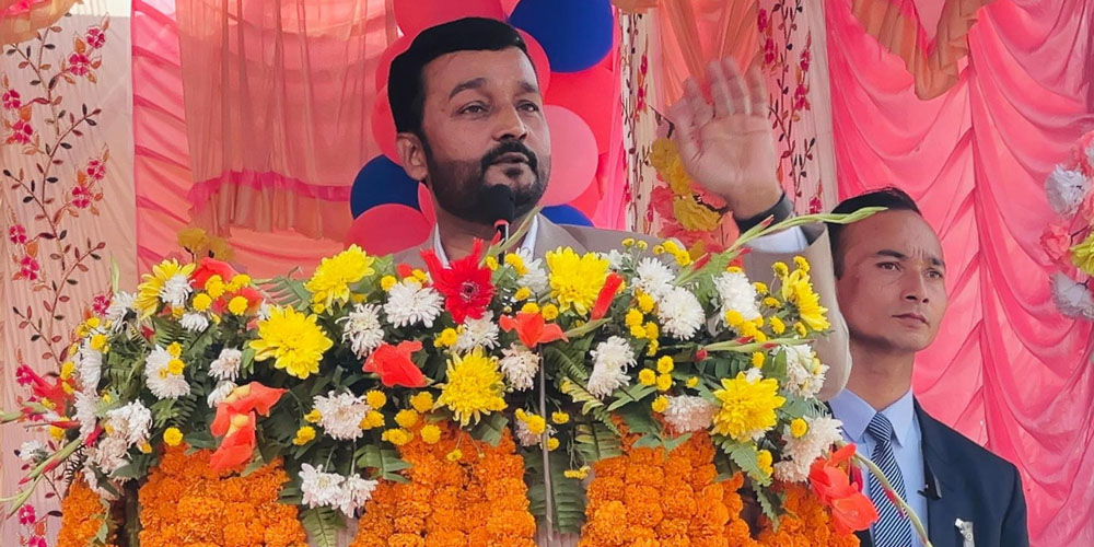घरघरमा स्वच्छ खानेपानी पुर्‍याउन सरकार प्रतिबद्ध छ : मन्त्री यादव