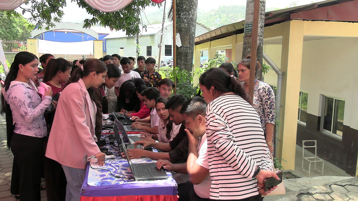 नीलकण्ठमा सीप तथा रोजगार मेला