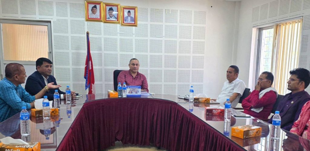 प्रदेशसभा अधिवेशनबारे सर्वदलीय छलफल
