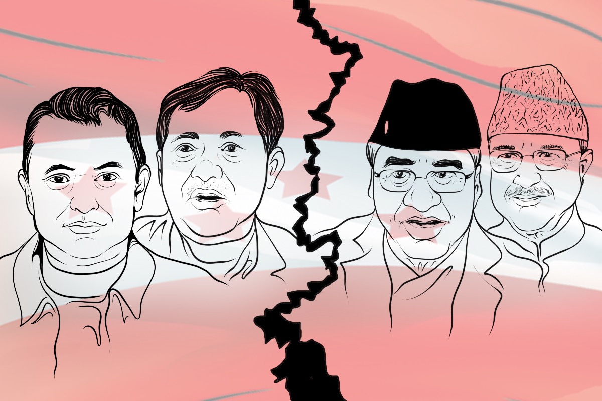 हठले फुट्यो कांग्रेस