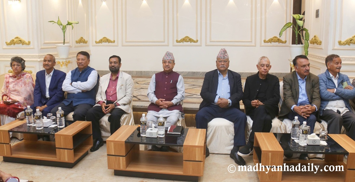 पूर्णबहादुर पक्षको भेला : निर्वाचनको समीक्षा र १५औं महाधिवेशनमा छलफल केन्द्रित