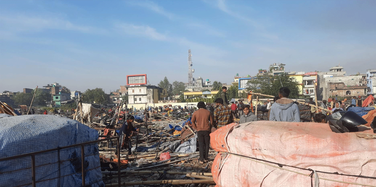 वीरगञ्ज महानगरले बिपी उद्यान अतिक्रमण गरेर व्यवसाय गर्नेलाई हटायो