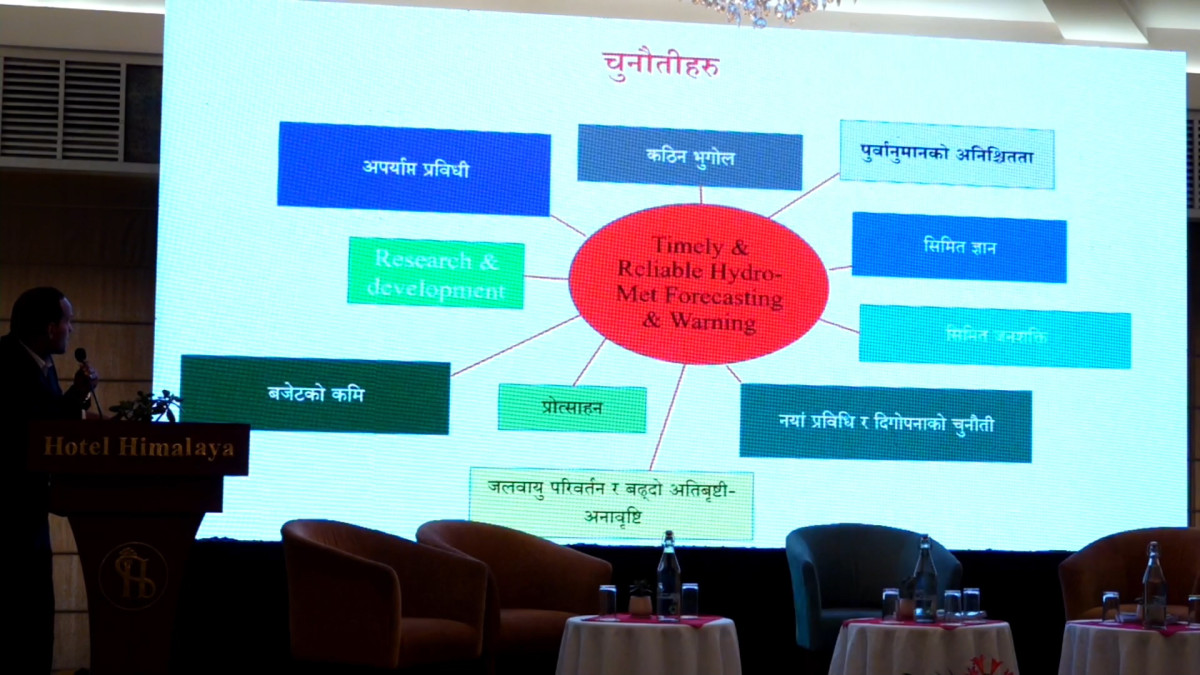 सात दिने मौसम पूर्वानुमान तयारीमा विभागः प्रविधि र बजेटको अभाव मुख्य चुनौती
