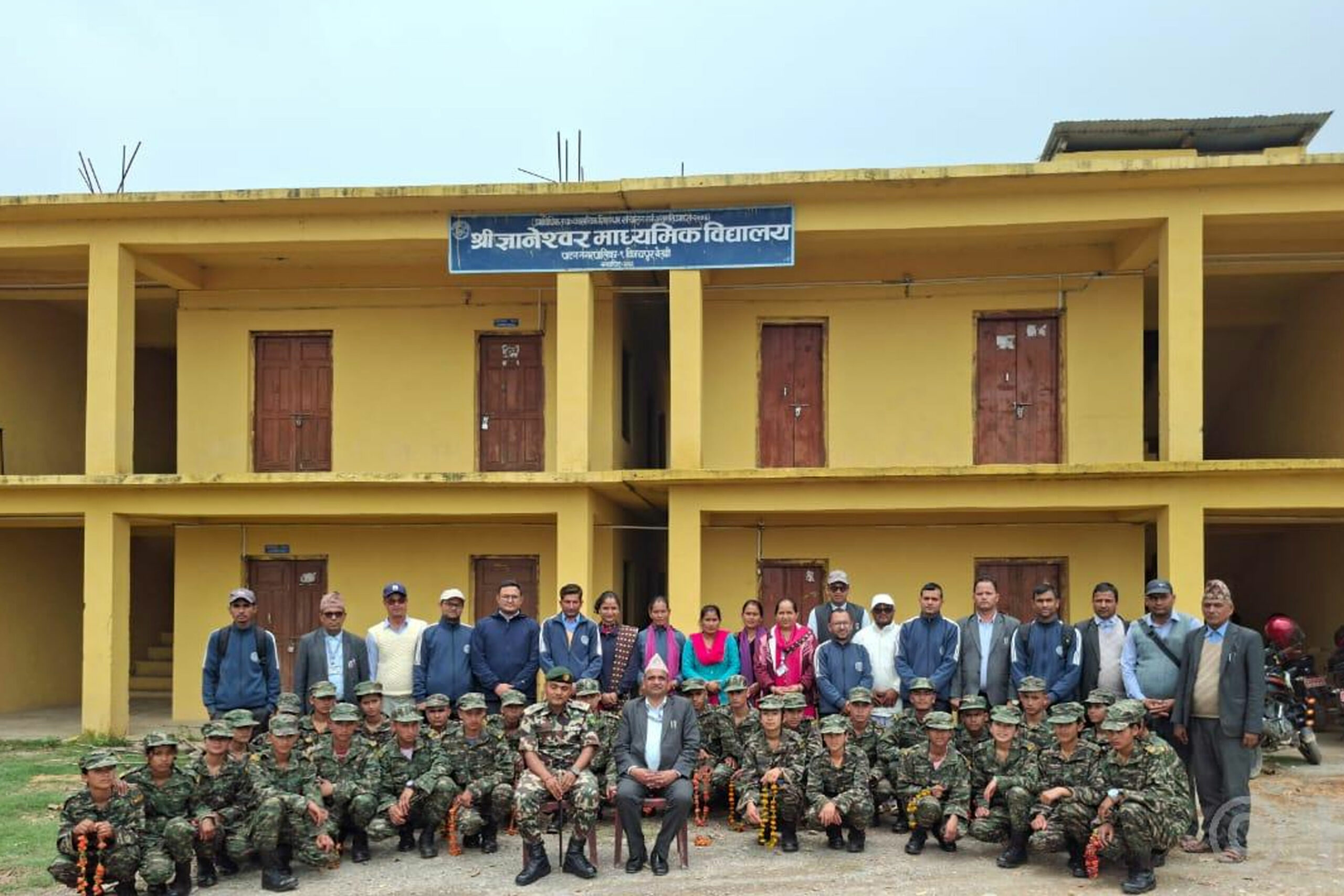 बैतडीका दुई विद्यालयमा नेपाली सेनाको एनसिसी तालिम 