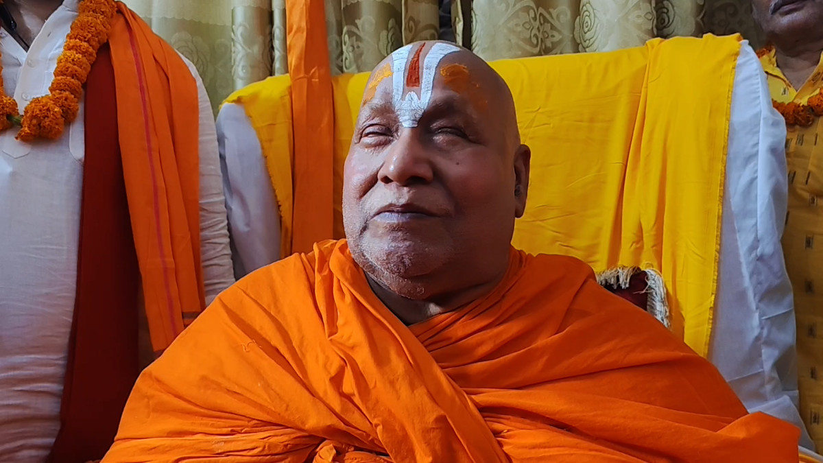 जगद्गुरु रामभद्राचार्यले प्रधानमन्त्री शाहलाई भने- भारतप्रतिको दृष्टिकोण शुद्ध होस्