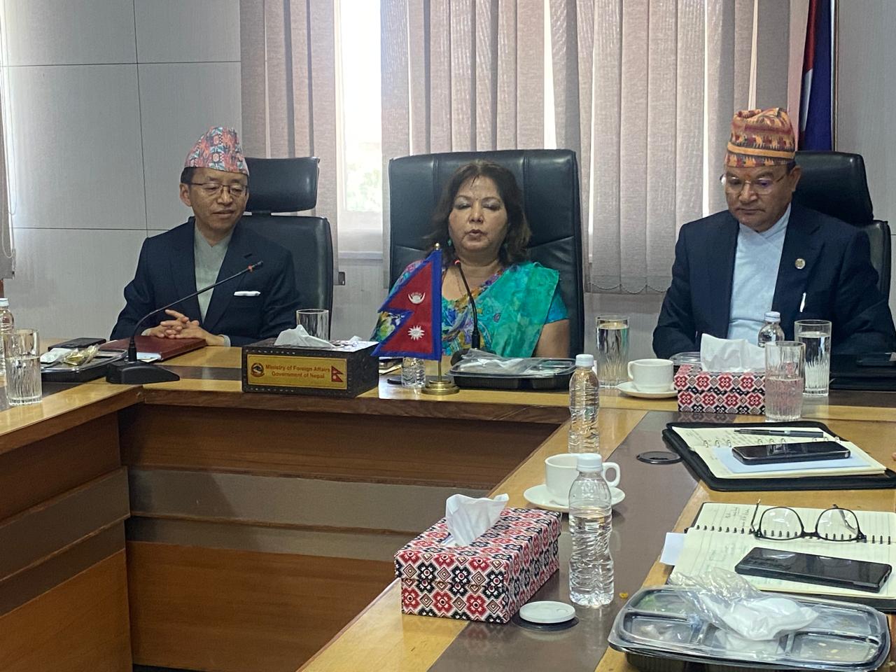 सगरमाथा संवादको अन्तिम तयारीमा छौं : परराष्ट्रमन्त्री