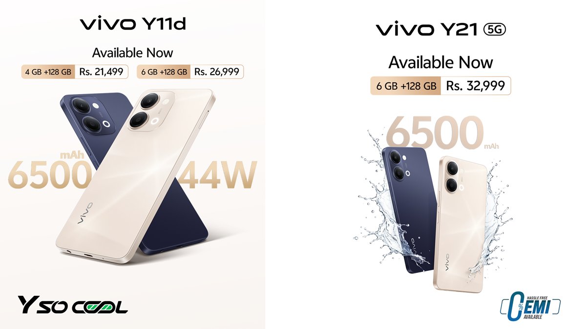 भिभो वाई सिरिजका दुई नयाँ स्मार्टफोन वाई ११ डि र वाई २१ फाइभ जी सार्वजनिक