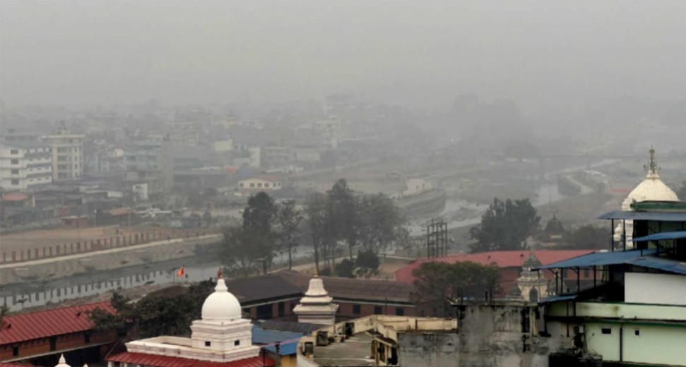 काठमाडौँ उपत्यकाको तापक्रम निरन्तर घट्दो