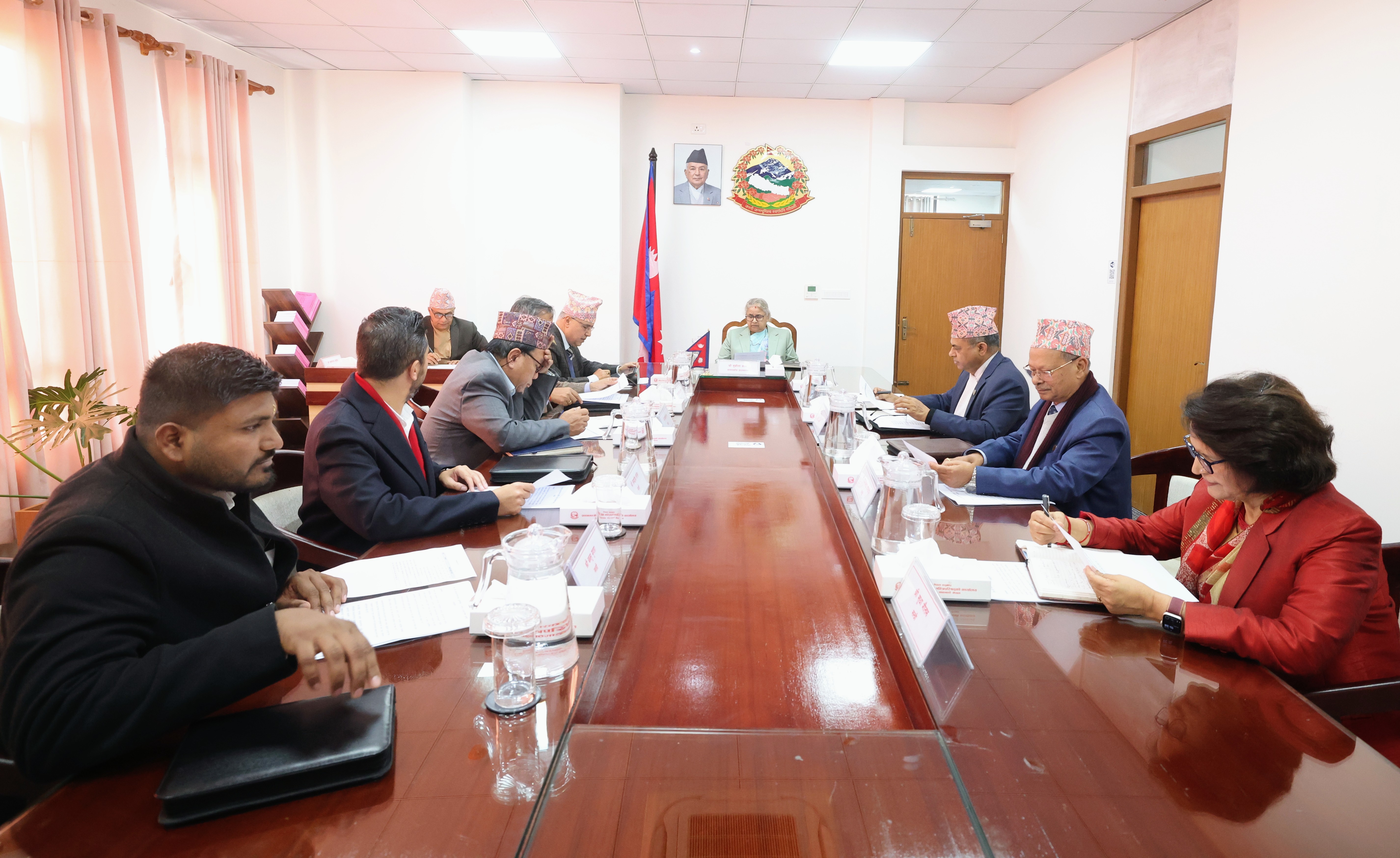 मन्त्रिपरिषद् बैठक सिंहदरबारमा जारी