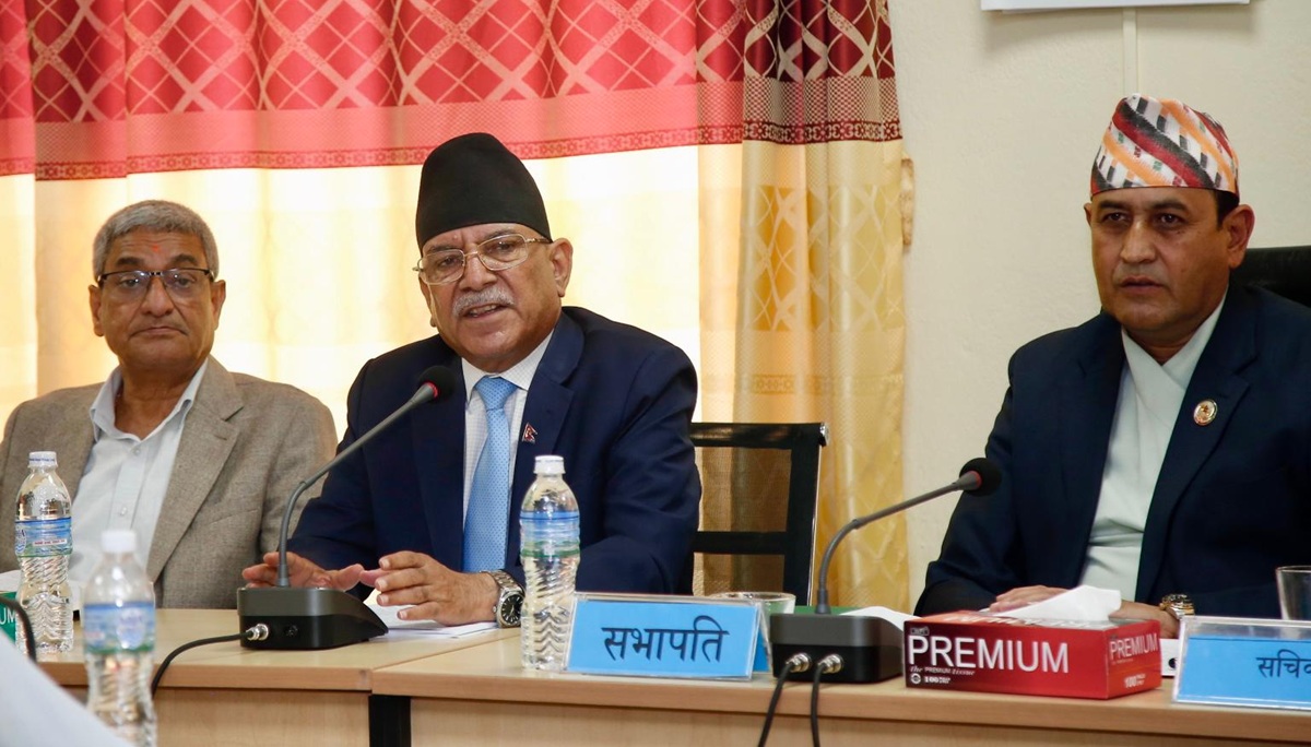 संसदीय समितिमा सर्वसम्मत पारित भएका विधेयकमाथि छेडखानी नहोस् : प्रचण्ड