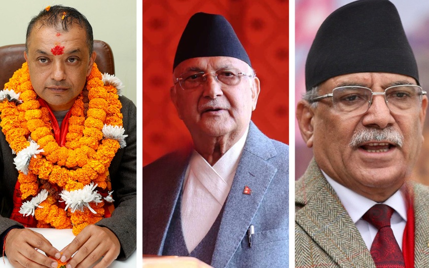 ओली-प्रचण्डले नेतृत्व नछाड्ने, गगनको राजीनामा होल्ड