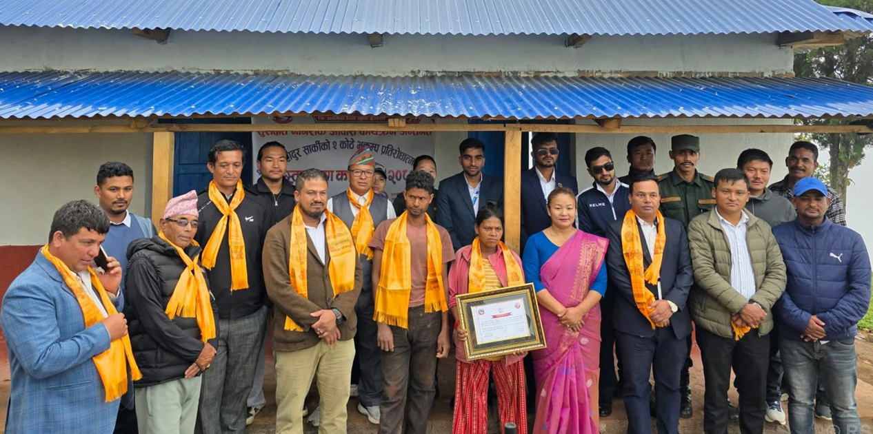 विपन्नलाई भूकम्प प्रतिरोधी नयाँ घर