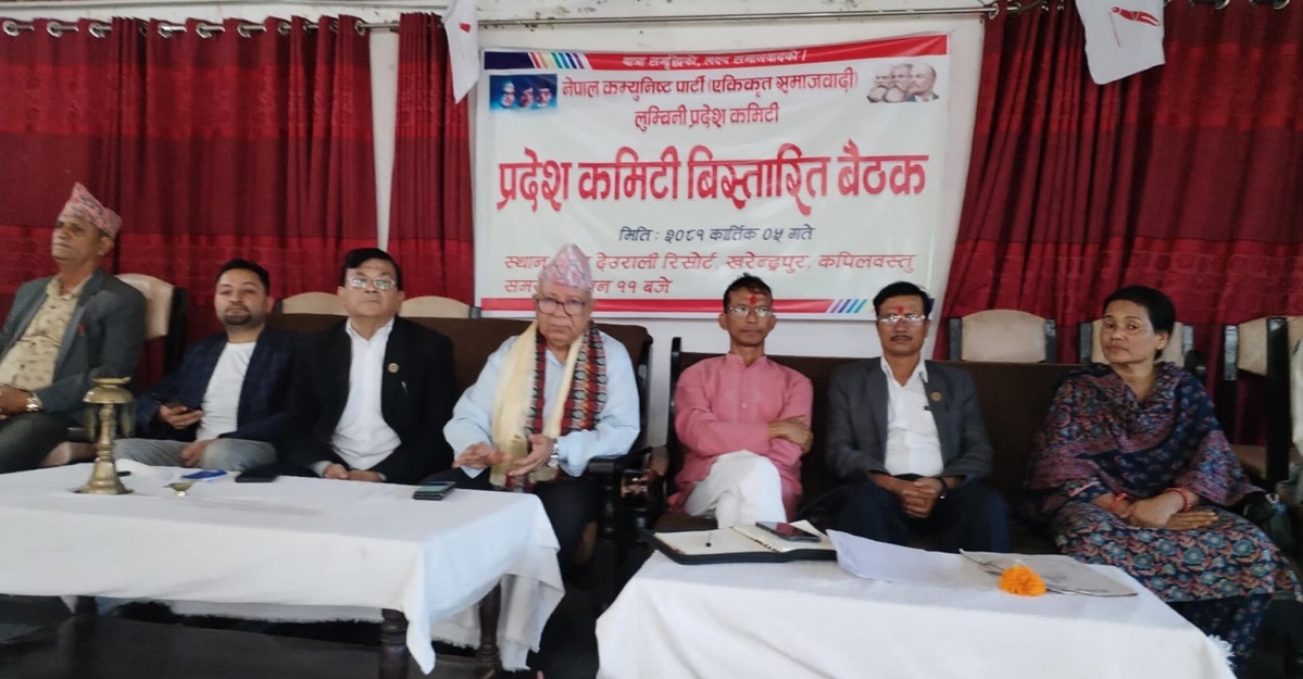 दल विभाजनको अध्यादेश ल्याए सरकार आफैं अप्ठ्यारोमा पर्छ : माधव नेपाल