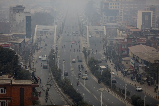 काठमाडौं उपत्यकाको वायु प्रदूषण बढ्यो