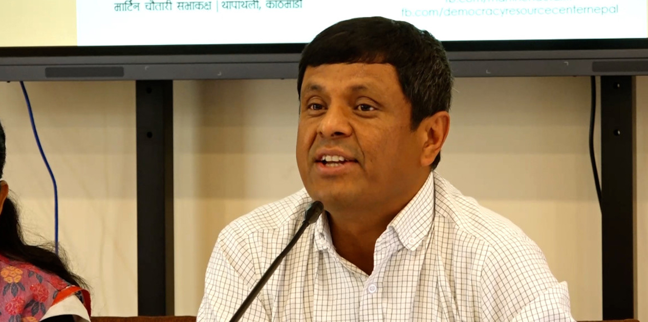 टिआरसीको विषय रास्वपा सरकारलाई टुंगोमा पुर्‍याउने अवसर छ : डा. रामकुमार भण्डारी
