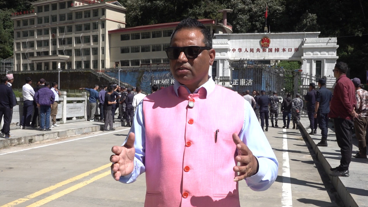 तातोपानी नाका सञ्चालन गर्न सडकमा छैन कुनै अवरोध