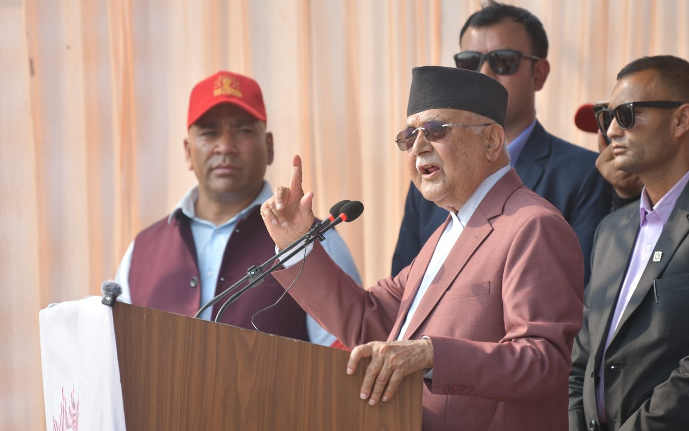 ओलीको निर्देशन- हरेक बुथ सुरक्षाका लागि ३० जनाको भोलेन्टियर्स फोर्स बनाउनू