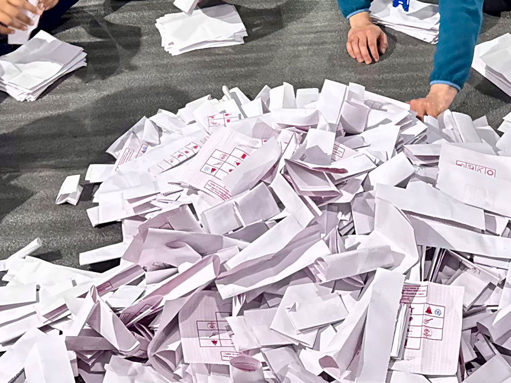 गोरखा–१ मा मतगणना सुरु