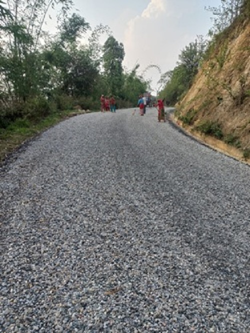 सडक पूर्वाधार कार्यालय अर्घाखाँचीका ९१ योजना सम्पन्न