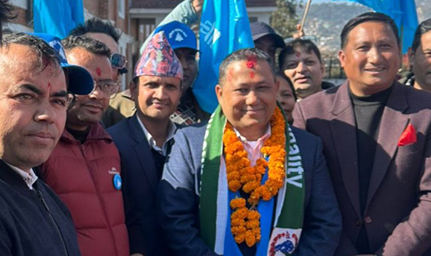 काठमाडौं-६ बाट शिशिर खनाल विजयी