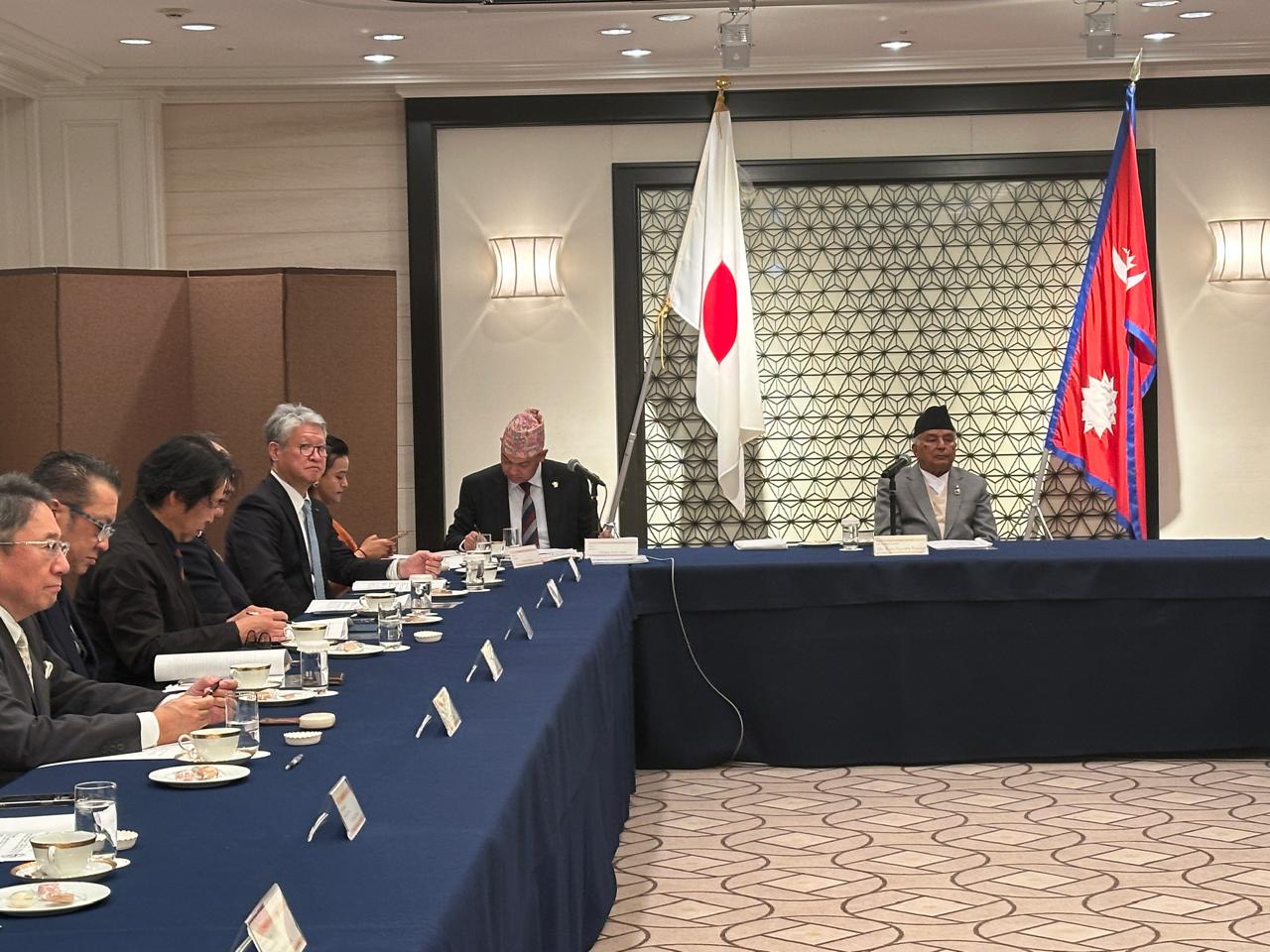 राष्ट्रपति पौडेलद्वारा जापानी व्यापारिक समुदायलाई नेपालमा लगानी गर्न आह्वान