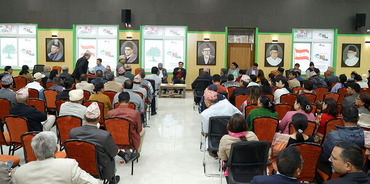 नेपाली कांग्रेसको केन्द्रीय कार्य समिति बैठक जारी