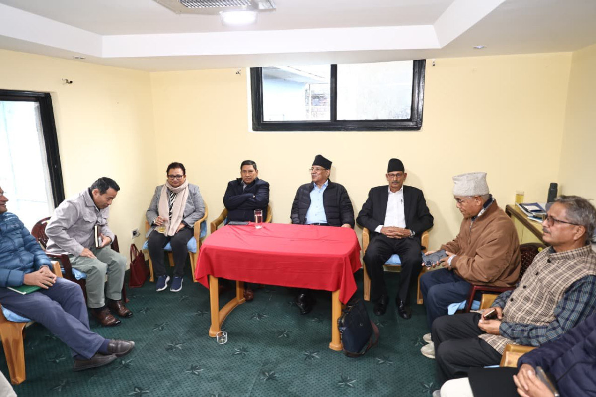 माओवादी सचिवालय बैठकः पार्टी एकताबारे छलफल, जनादर्न शर्माको गतिविधि अराजक भएको निष्कर्ष