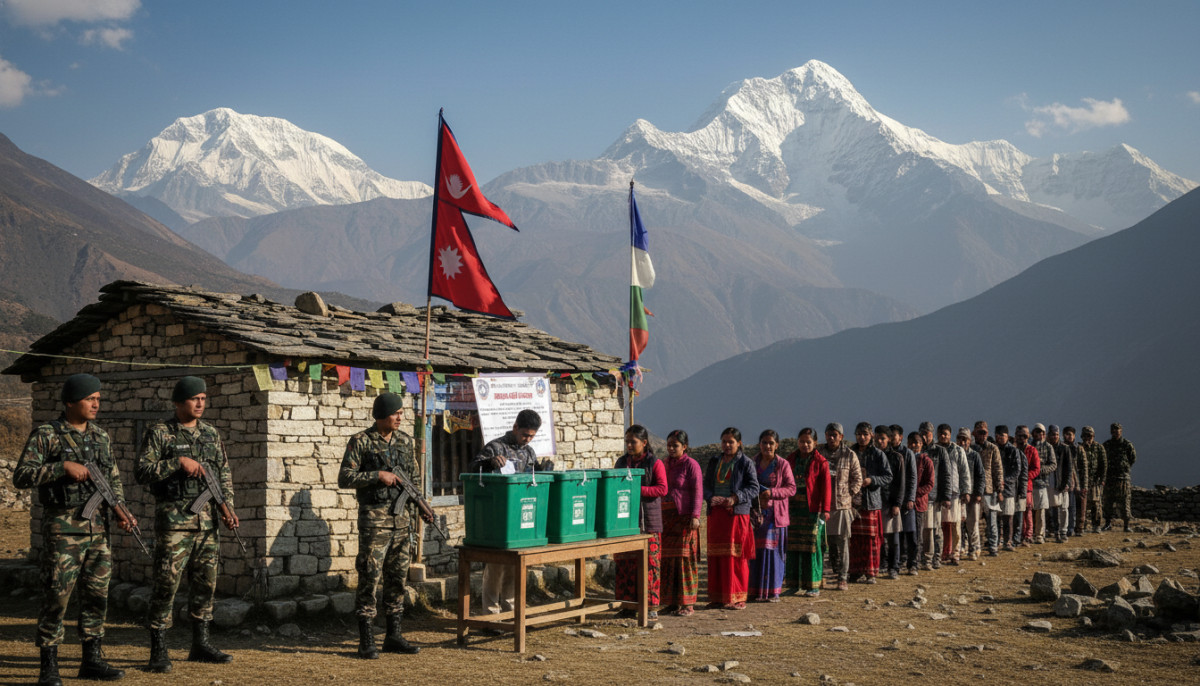 निर्वाचन सुरक्षाका लागि ३ लाख बढी सुरक्षाकर्मी परिचालन
