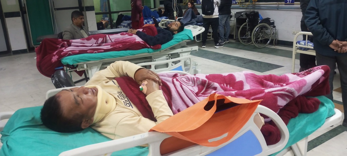 निदाइरहेका बेला जब बस त्रिशूलीमा खस्यो