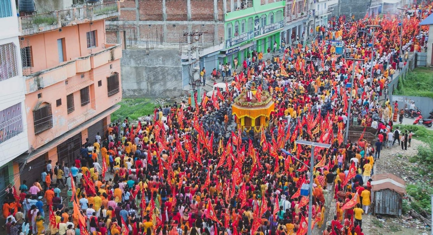 गहवामाईको दोस्रो रथयात्रा सम्पन्न