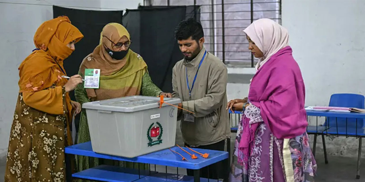 बंगलादेशमा मतदान जारी