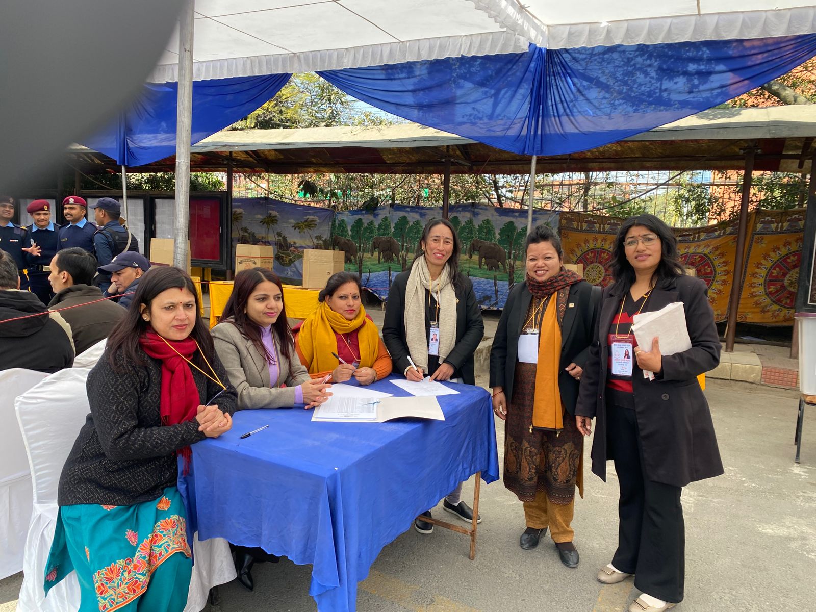 कानुन व्यवसायी परिषद्को पार्षद्का लागि मतदान सुरु