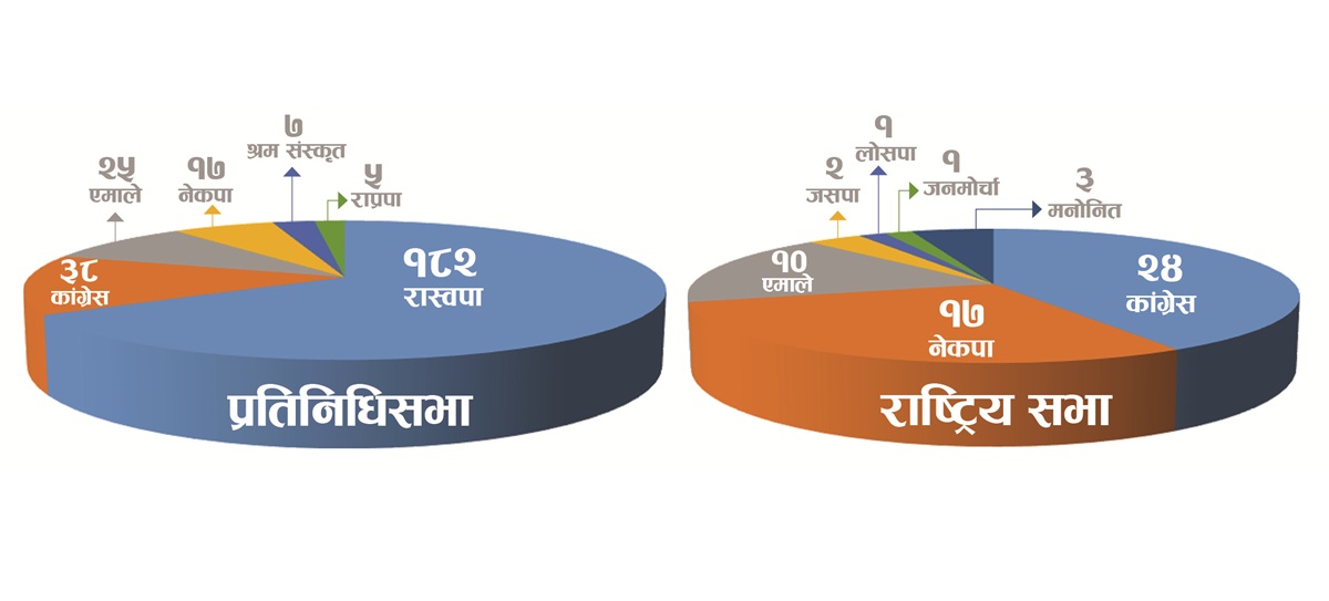 दुई सदनमा दुईखाले अंकगणित