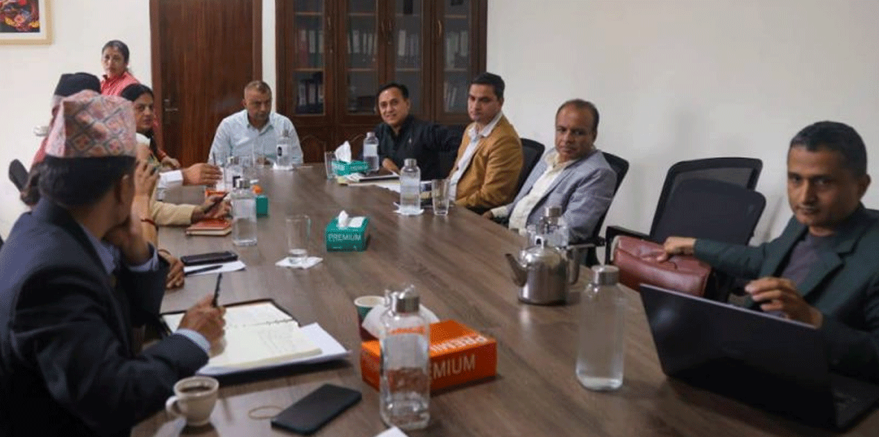 कांग्रेसको संसद् समन्वय बोर्डको पहिलो बैठक सानेपामा जारी