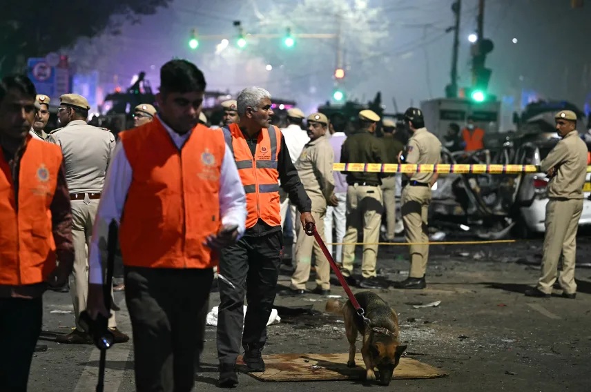 दिल्लीमा विस्फोट, कम्तीमा ८ जनाको मृत्यु