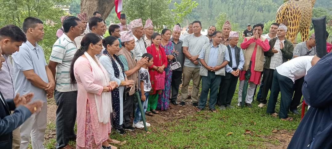 कांग्रेस अर्घाखाँचीको आयोजनामा वृक्षारोपण