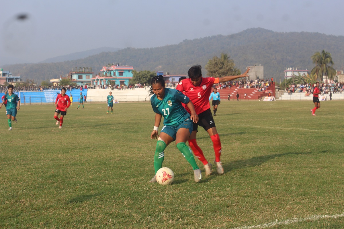 आर्मी एन्फा महिला च्याम्पियनसिपको फाइनलमा