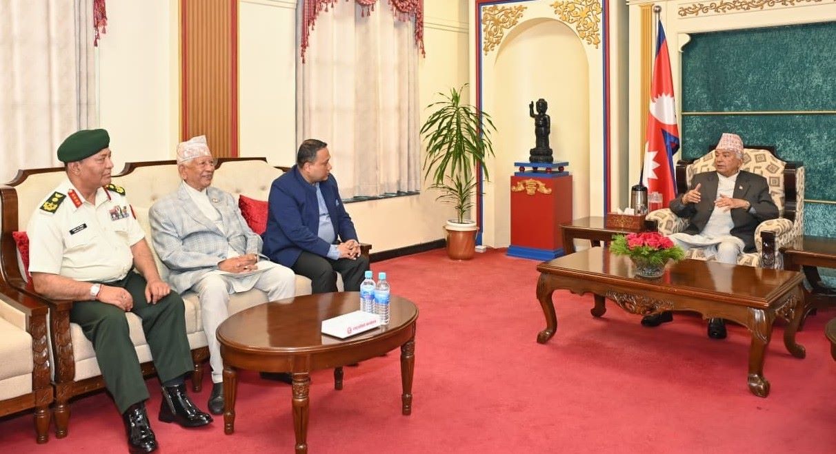 राष्ट्रपति पौडेलद्वारा पुनर्निर्माण र पुनःस्थापनालाई तीव्रता दिन सरकारको ध्यानाकर्षण