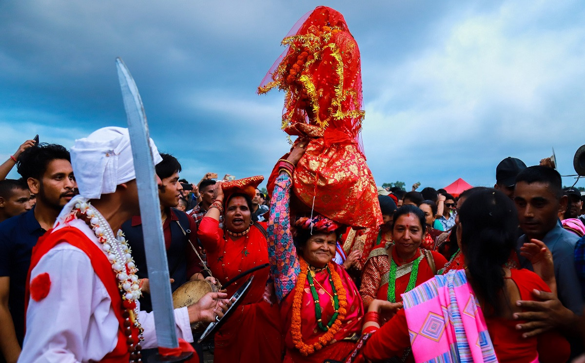 सुदूरपश्चिममा गौरा पर्व शुरु, आज विरुडा पञ्चमी मनाइँदै