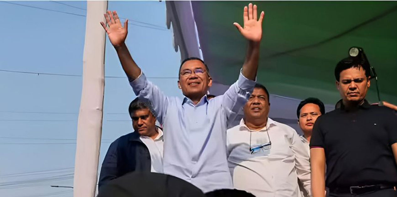 बंगलादेशका नयाँ प्रधानमन्त्री तारिक रहमानले आज शपथ लिँदै