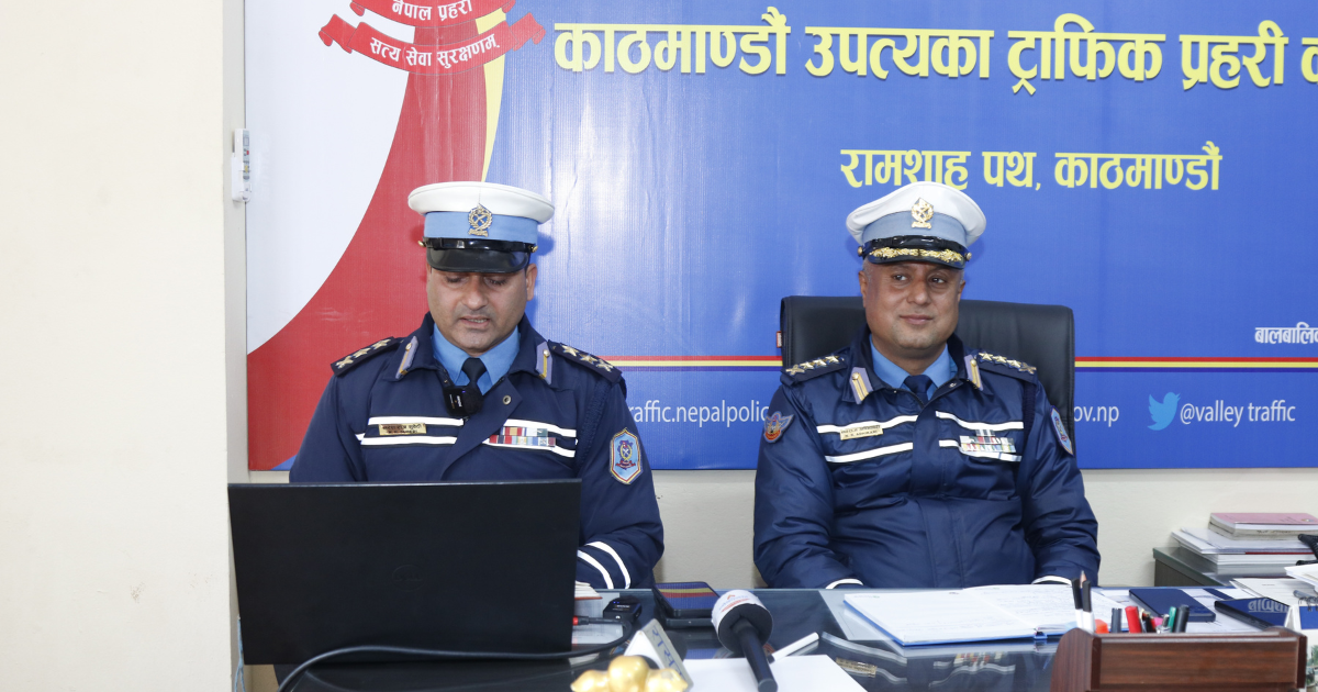 पुस २६ गतेदेखि दुर्घटना न्यूनीकरण अभियान तथा ट्राफिक सप्ताह