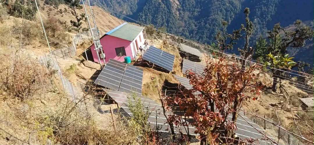 साइपालको काँडामा सौर्य मिनिग्रिड सञ्चालन, १४७ परिवार लाभान्वित