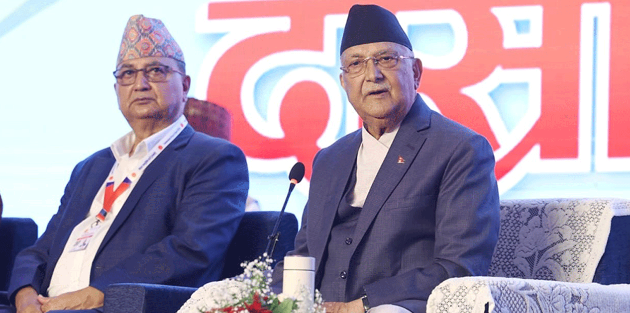 एमाले मतगणना : ओलीको अग्रता कायमै 