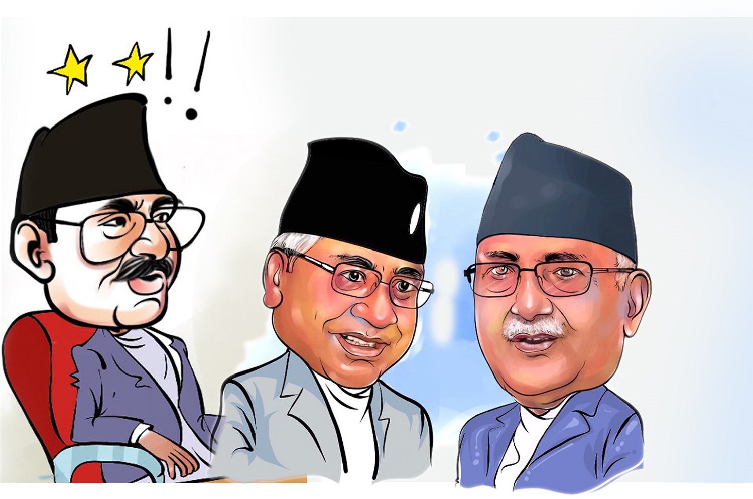 हिंसा भड्किएपछि सेनाले हेलिकप्टरमा लगेका ओली, प्रचण्ड र देउवा कहाँ छन् ?  