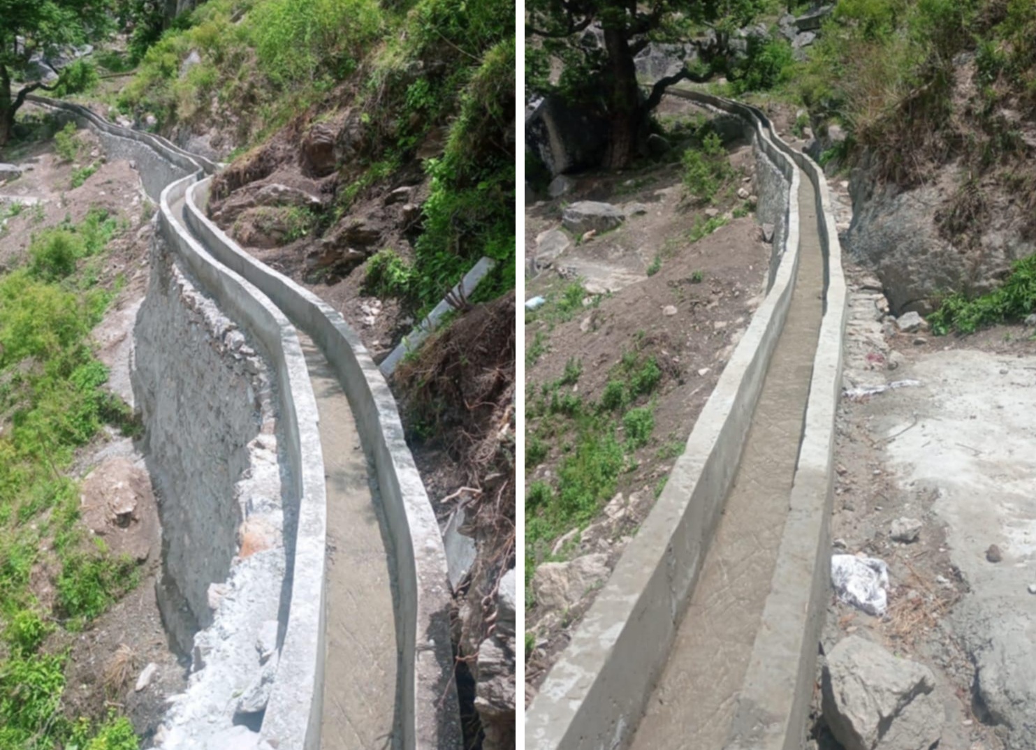 कालीकोटको तीला–७ मा पक्की सिँचाइ कुलो निर्माण, ८६ घरधुरी लाभान्वित