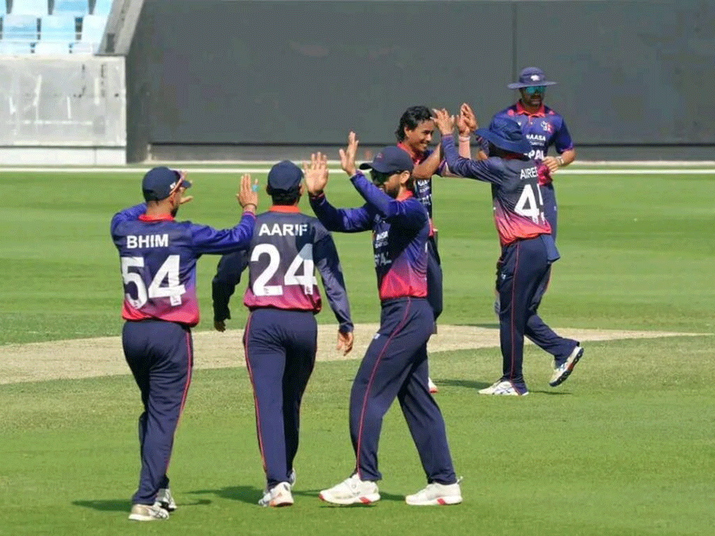 नेपालले आज युएईसँग प्रतिस्पर्धा गर्दै