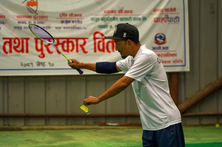 थाहा नगरस्तरीय जेसीज कप ब्याडमिन्टन प्रतियोगिता शुरु